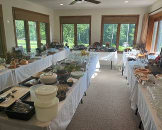 Over View of all the items to choose from