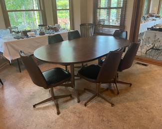 Retro Table and 6 Chairs in Great Condition  $345.00