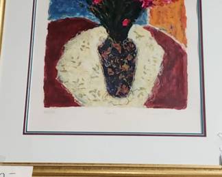 Roy Fairchild Peonies Serigraph