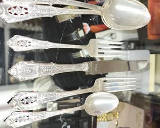 Wallace Rose Point Sterling Flatware 