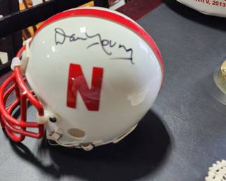 other side of helmet; Dan Young