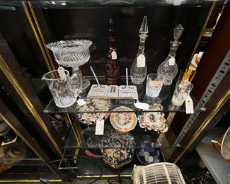 More Antique Glass and Decorative Items