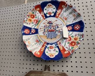 Antique Imari Hand Painted Charger
