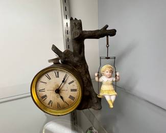 Rare Ansonia # 2 Jumper Clock $550