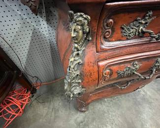 Bronze Mounts on Commode