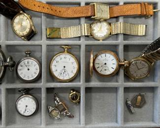 Gold & Silver Pocket & Wrist Watches