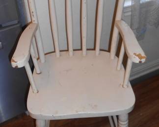 Antique high chair