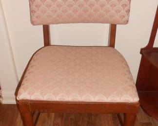 Vintage vanity chair