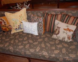 Needlepoint and embroidery