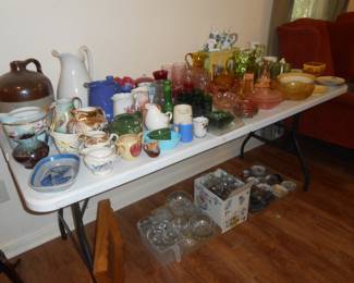 Glassware of all kinds