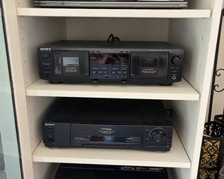 SONY CD Player, Cassette Player, Hi-Fi Stereo