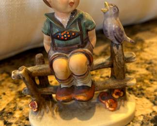 Hummel Goebel Collectible Figurine: "Harmony" Boy with Bird
