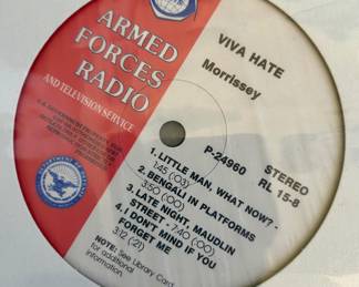 Huge Vinyl Record Collection: Morrissey