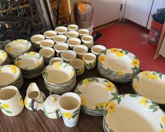 Franciscan Meadow Rose Dish Set