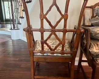 Chinese Chippendale Style chair