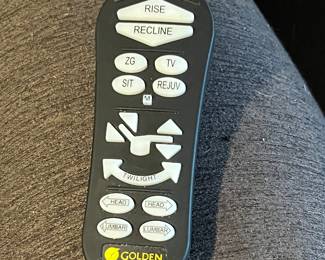 Remote controlled lift chair