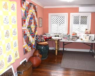 Sewing /Quilt Room Overview (access to back patio)