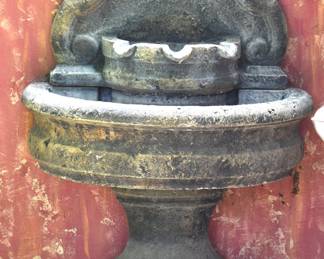 LAST MINUTE ADDITION-WALL FOUNTAIN