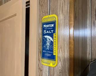 MORTON SALT THERMOMETER