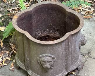 Cast Iron Planter - Bid #66