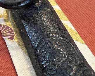 Vintage Wrought Iron Paperweight 