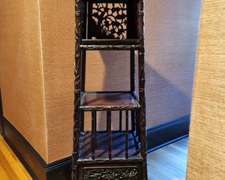 Hand-carved Giardinier Stand bid #32