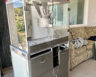 Mid Century popcorn Machine from the Fallbrook Movie Theater