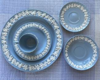 Wedgwood Queensware place settings 