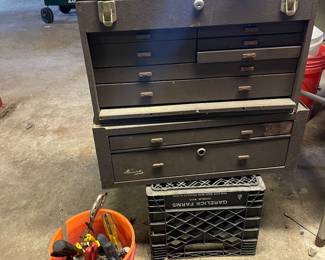 Toolbox in basement 