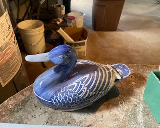 Ceramic duck 