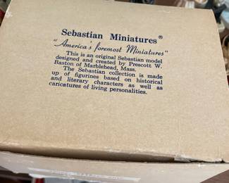 Original packaging of Yankee Clipper Ship statue 