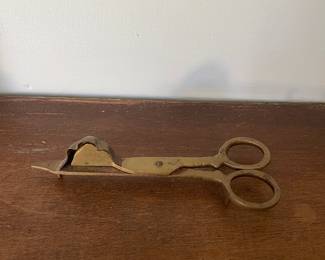 Vintage gold scissors 