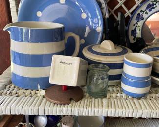 Bottom side of clove dish in sunroom 