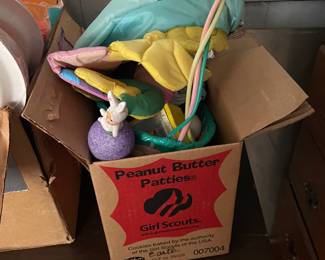Assorted Easter decorations
