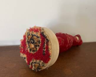 Bottom of ceramic woman statue 