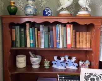 Book shelf in second office 