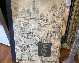 Large decorated atlas 