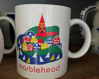 Cute Abbot Hall / Marblehead ceramic mug 