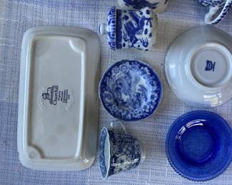 Bottomside of butter dish, Churchill England brand 