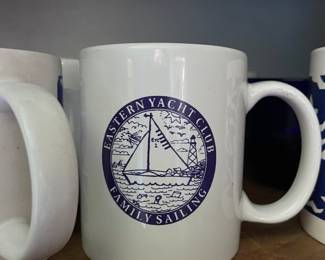 Vintage Eastern Yacht Club (Marblehead) ceramic mug 