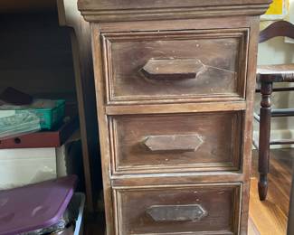 Small wooden side table 