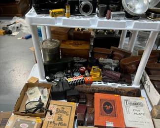 VINAGE CAMERA EQUIPMENT AND MORE 