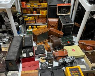 KODAK FILM DISPLAY WITH FILM AND MORE!