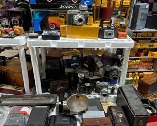 vintage kodak cameras and a lot more