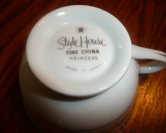 style house fine china " princess'