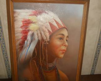 several Indian pictures 