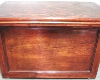 14 - Rolling Wood Bar 32 x 53 x 39
