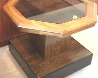 50 - Vintage End Table 26 x 26 x 21
