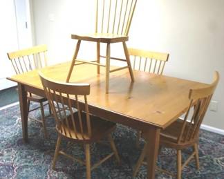 10 - Dining Table with 5 chairs
