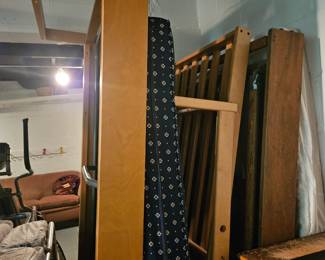 MCM twin platform beds